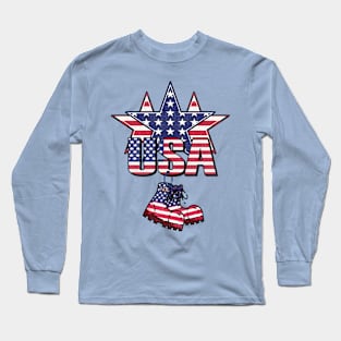 God bless America the land of the free Long Sleeve T-Shirt